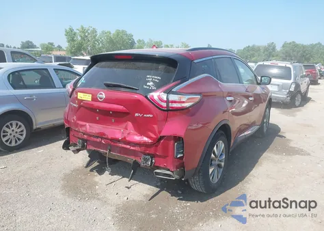 2016 Nissan Murano Platinum/S/Sl/Sv из США, поврежденный, VIN 5N1AZ2MH1GN135325